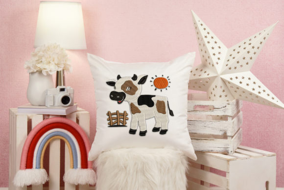 Calf Cute Cartoon Depiction