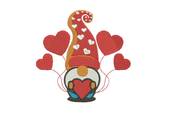 Cute Kawaii Gnome with Love