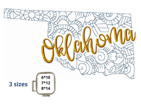 Oklahoma State Embroidery Design Review