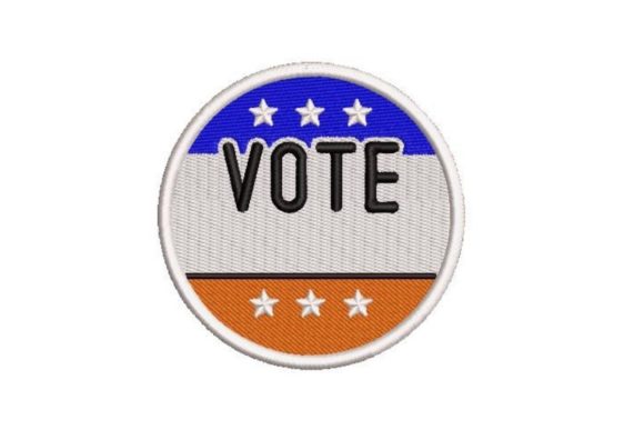 Personalisable Vote Sticker