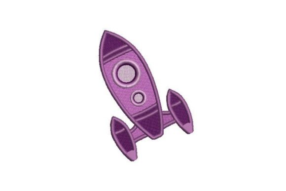 Purple Spaceship: A Boutique Sweatshirt Embroidery Review
