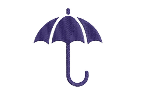 Umbrella: A Playful, Rain-Ready Seasonal Embroidery Design