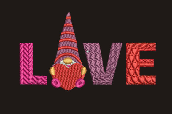 Valentine Gnome Embroidery Design Review