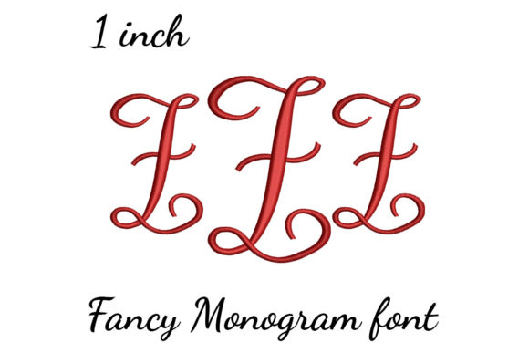 Z Monogram Font Fancy